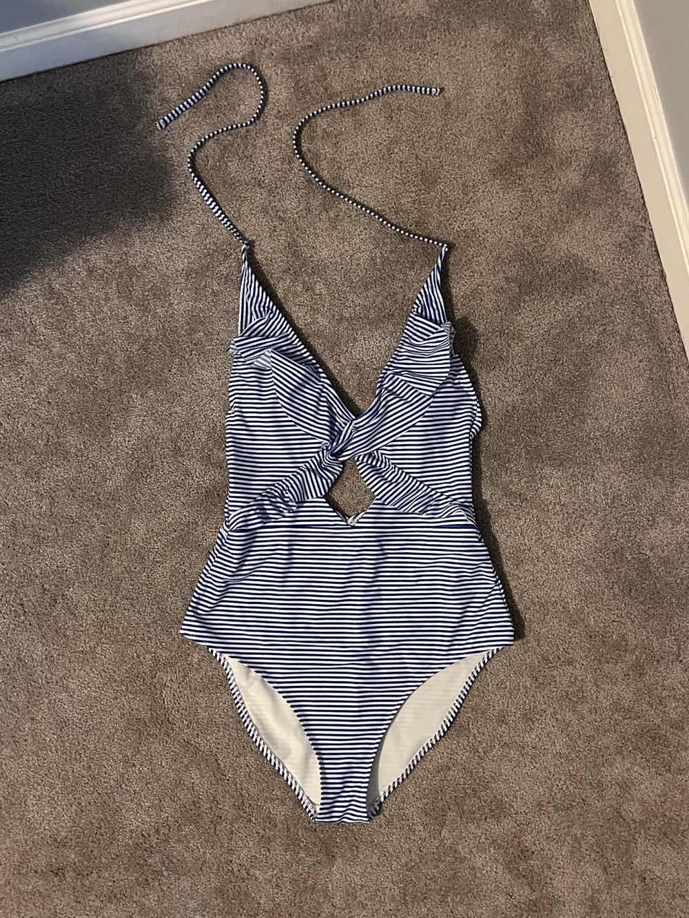 Aerie full-coverage one piece, size M